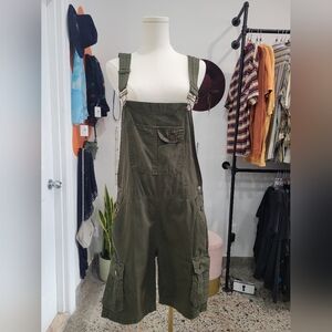 Olive Green Women's Jumpsuit